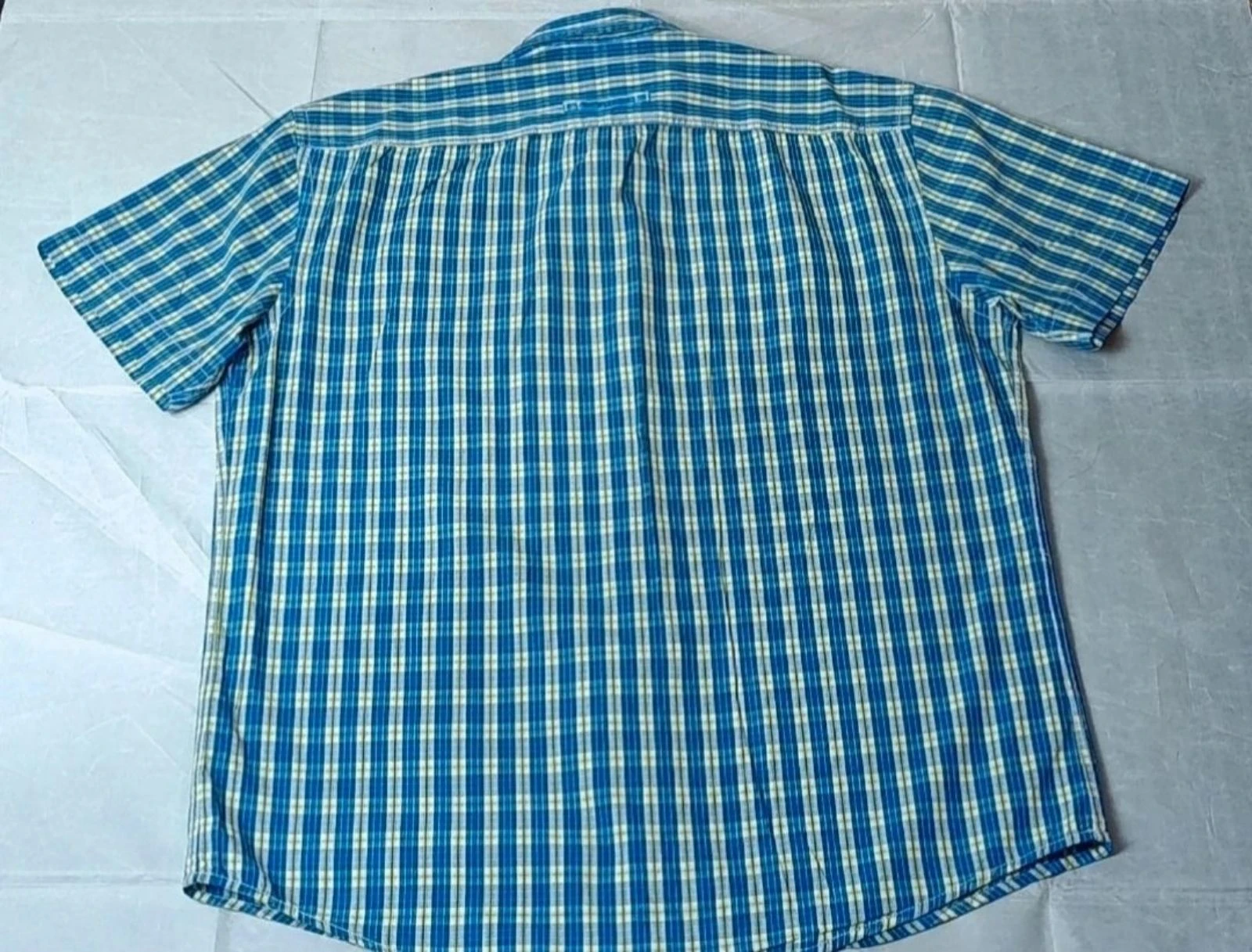 Camel Active men's short Sleeve Blue/white 100% cotton Size L – photo 2
